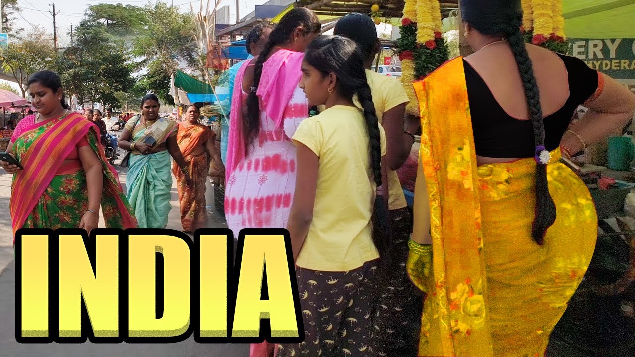 Другая сторона Индии в 4K 🇮🇳 – Невиданная уличная жизнь!