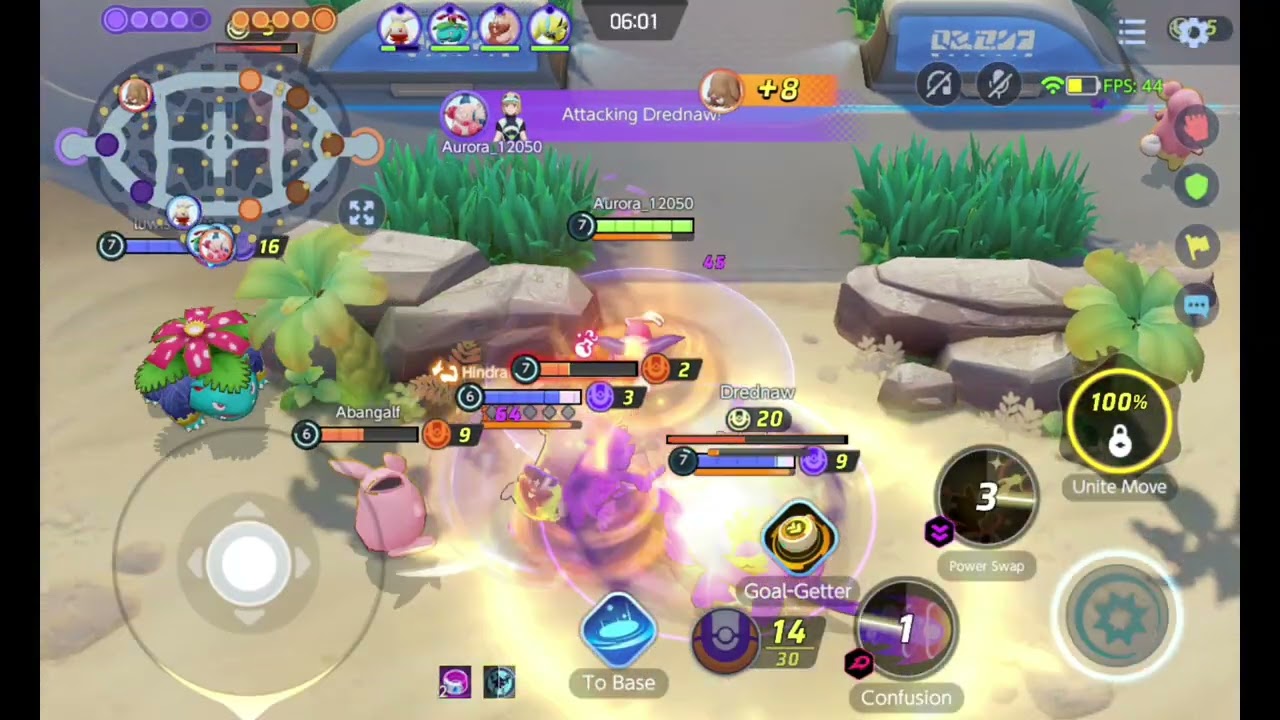 Mr. Mime gameplay || Casual - Remoat Stadium || #AuroraElysgaming, #PokemonUnite 03022026