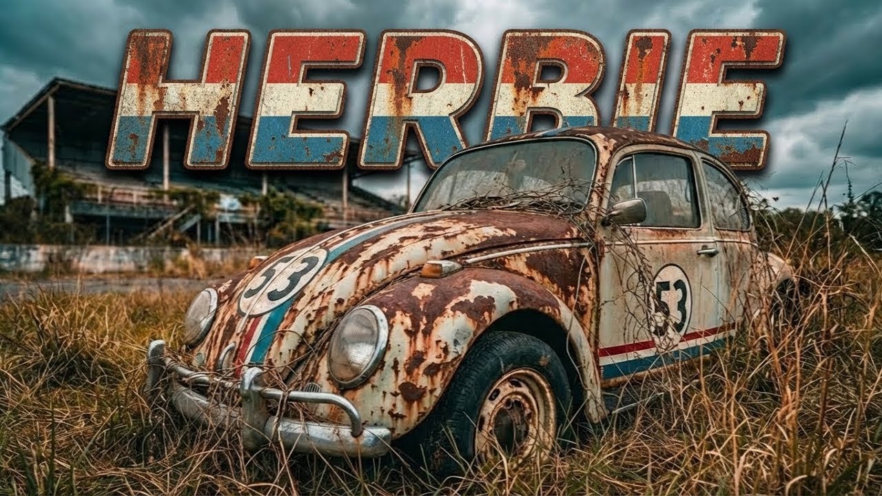 Abandoned Racetrack Discovery – Herbie “Love Bug” VW Beetle Full Restoration.