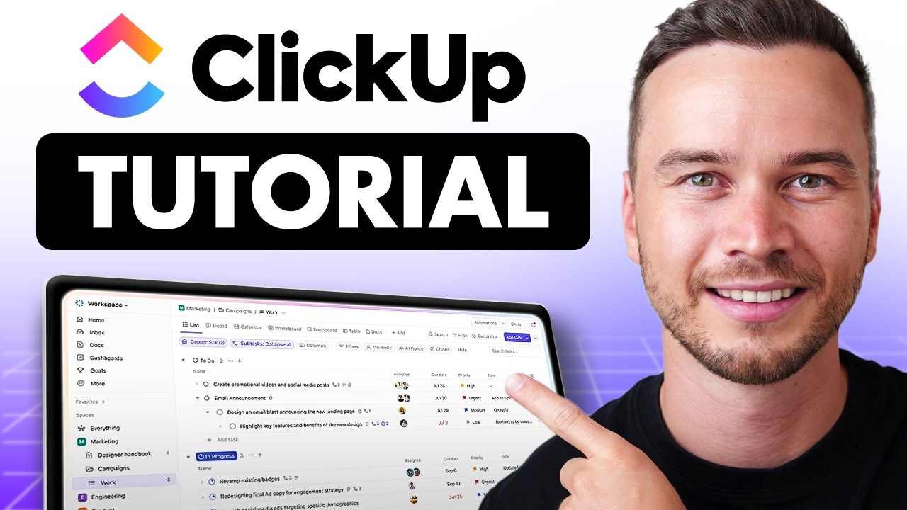 Учебное пособие по ClickUp — Как использовать ClickUp для начинающих