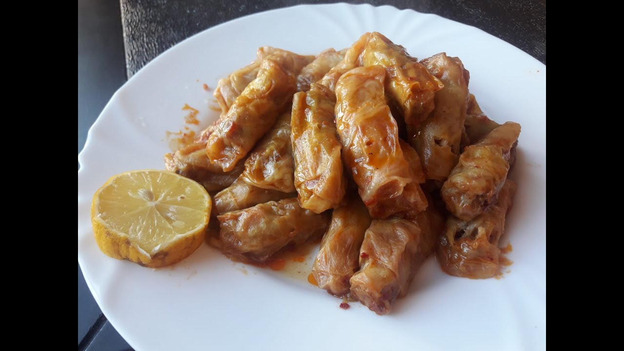 ETLİ LAHANA SARMASI TARİFİM // LAHANALARI NASIL ZİYAN ETMEDEN KESİYORUM?