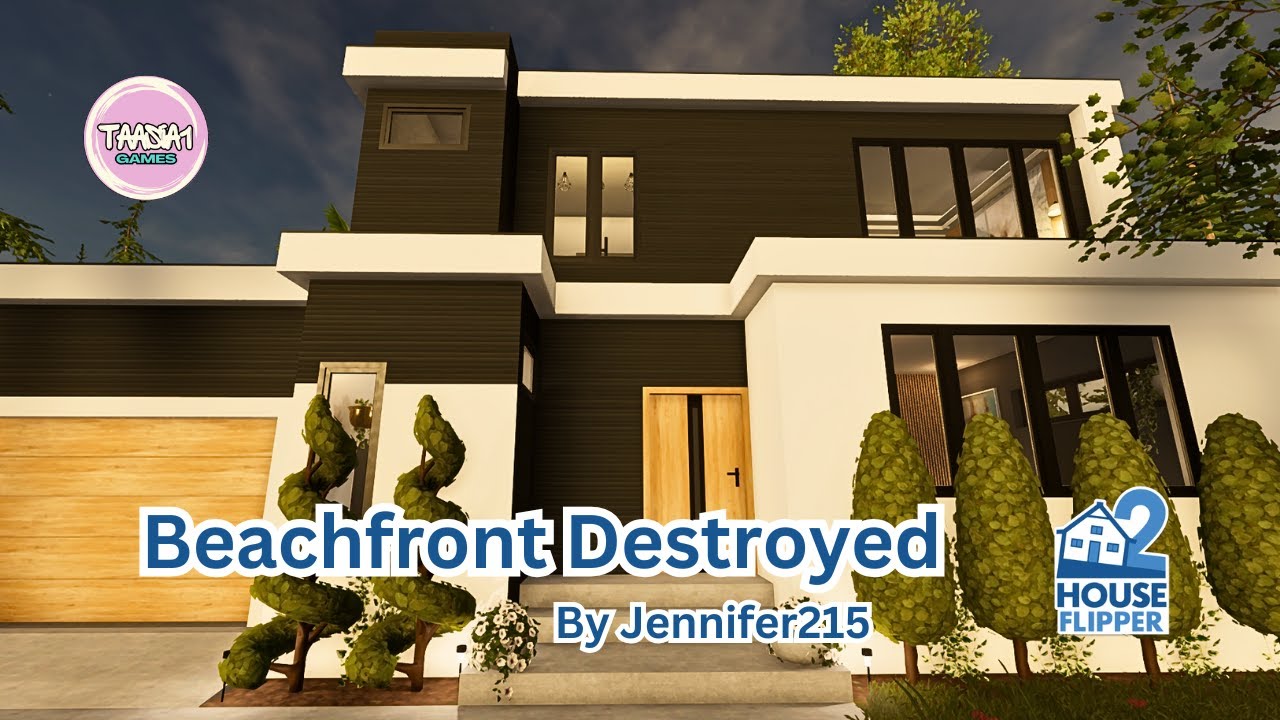 House Flipper 2 | Modern Beachfront Fixer | Longplay, No Commentary
