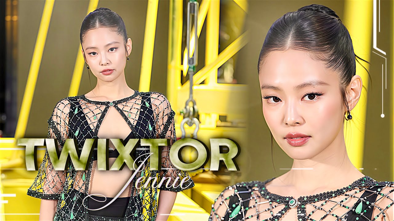 TWIXTOR CLIPS 4K JENNIE PARIS FASHION WEEK 2026 CHANEL