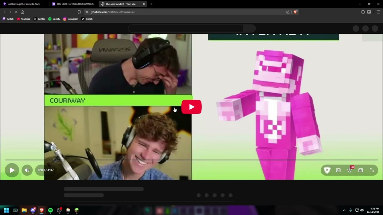 (2025-11-11) Crafted Together Awards 2025 ➜ VainNetworks Life Steal Server #ad