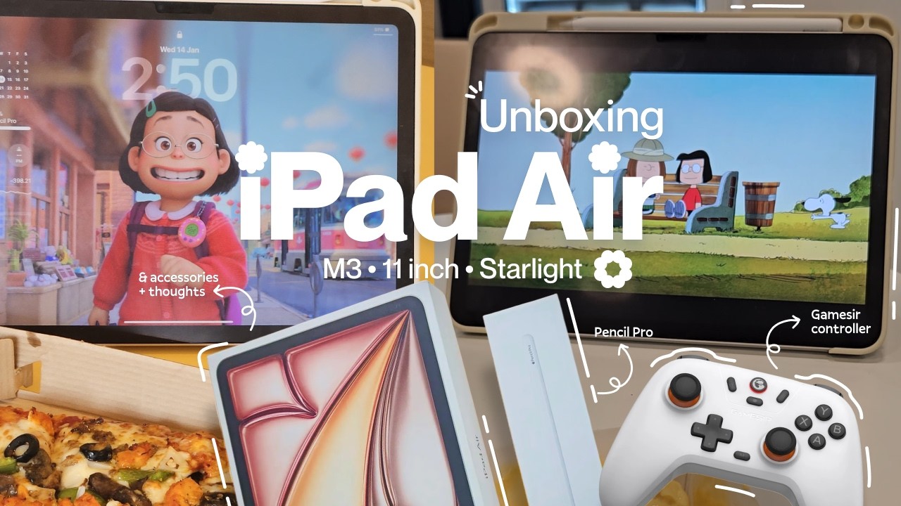 iPad Air M3 11-inch 256GB Unboxing | Honest Review for Students, Artists & Creators