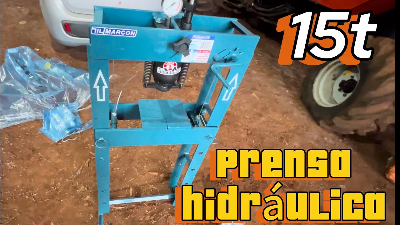 Prensa Hidráulica MARCON 15 Toneladas !!!