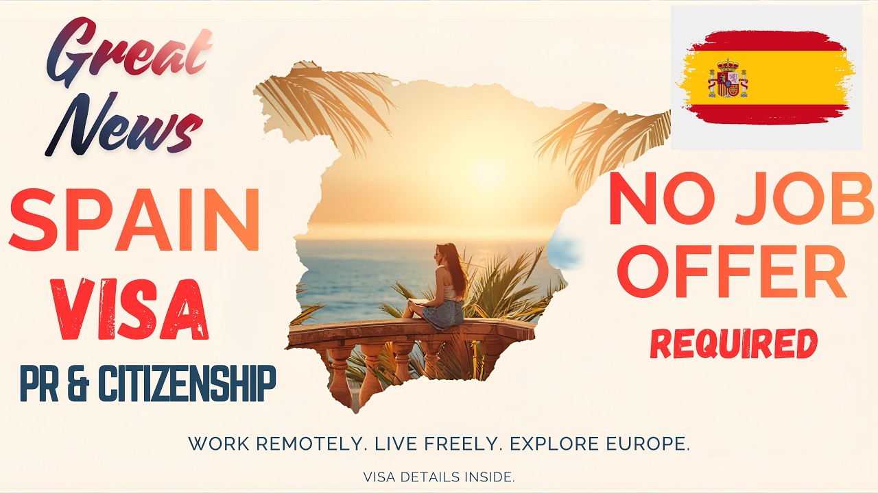 Spain Digital Nomad Visa 2026 from India | Eligibility, Full Process, Requirements, & PR Pathway