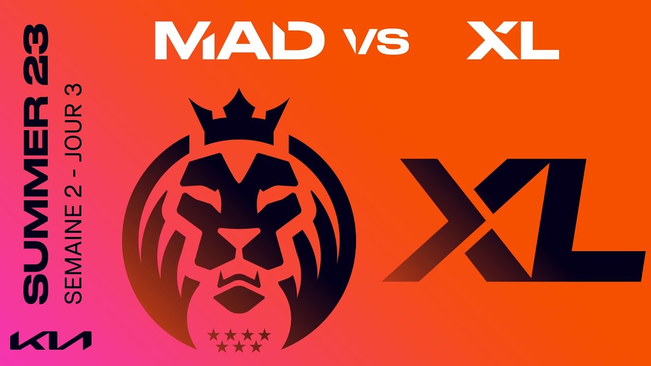 LEC Summer Split 2023 - W2D3 - MAD vs XL