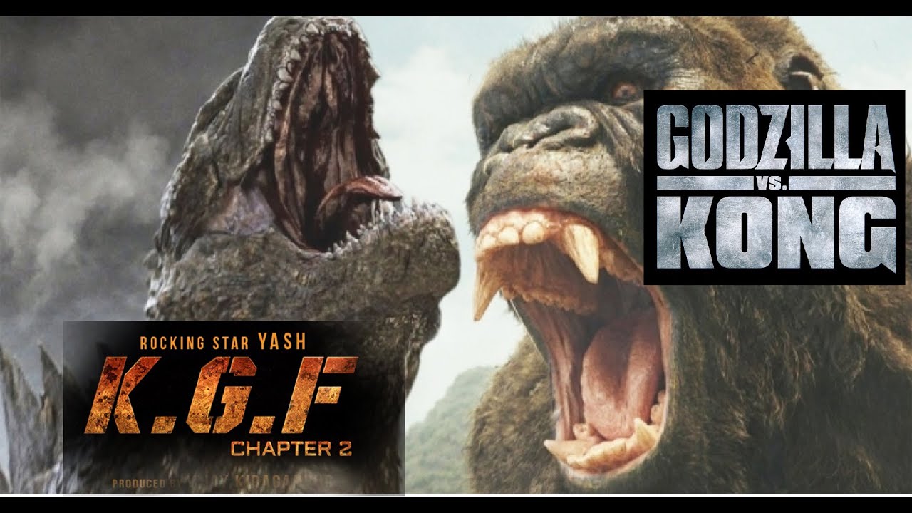 Godzilla vs Kong Trailer| KGF Chapter 2 Version | Mashup Edit |