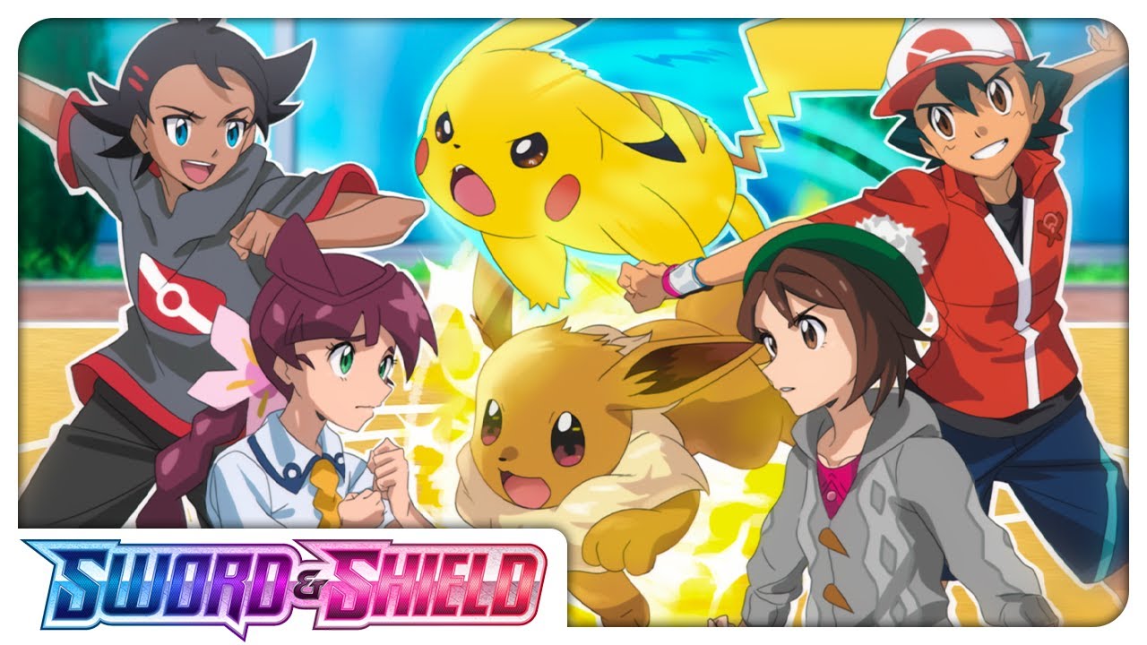ASH VS GOH! | Pokémon Sword & Shield Anime