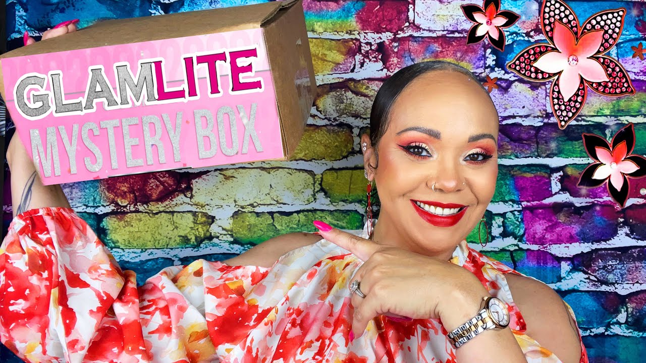 Распаковка новой загадочной коробки Glamlite 2025 года 🧡 | Cyn&rsquo;s Vanity
