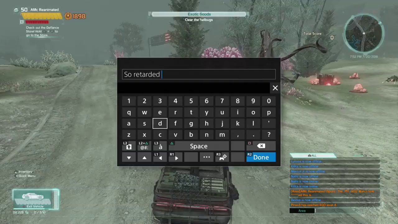 Defiance 2050 Ps4 Arkfall Hunting