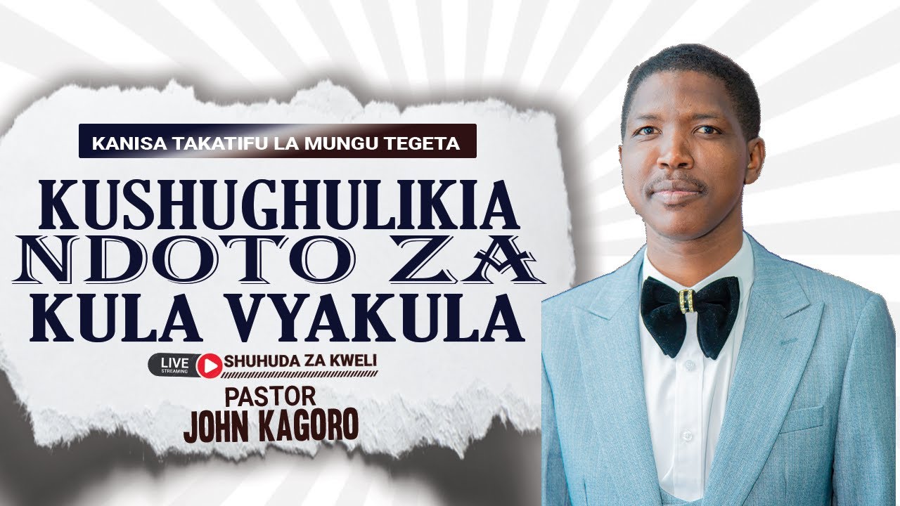 KUSHUGHULIKIA NDOTO ZA KULA VYAKULA
