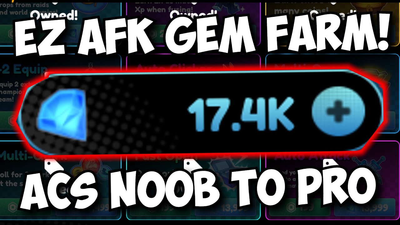 New Best Gem Farm Method for FREE GAMEPASSES & BATTLEPASS! Noob To Pro Day 92