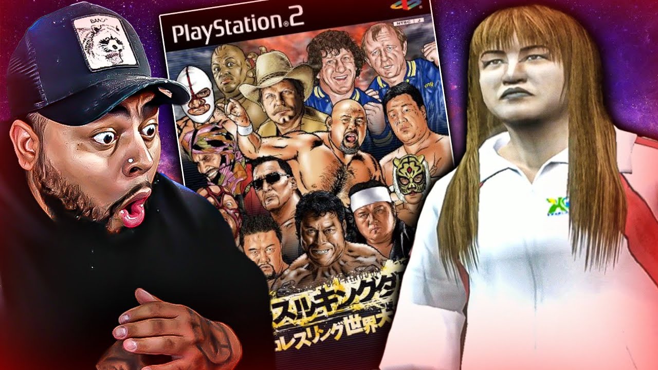 I Tried Wrestle Kingdom 2 For The PS2 For The first Time! Wrestle Kingdom 2 With ENGLISH Patch!