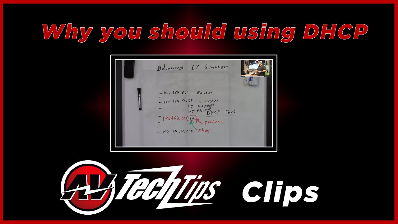 Why You Should Stop Using DHCP: AV TechClips