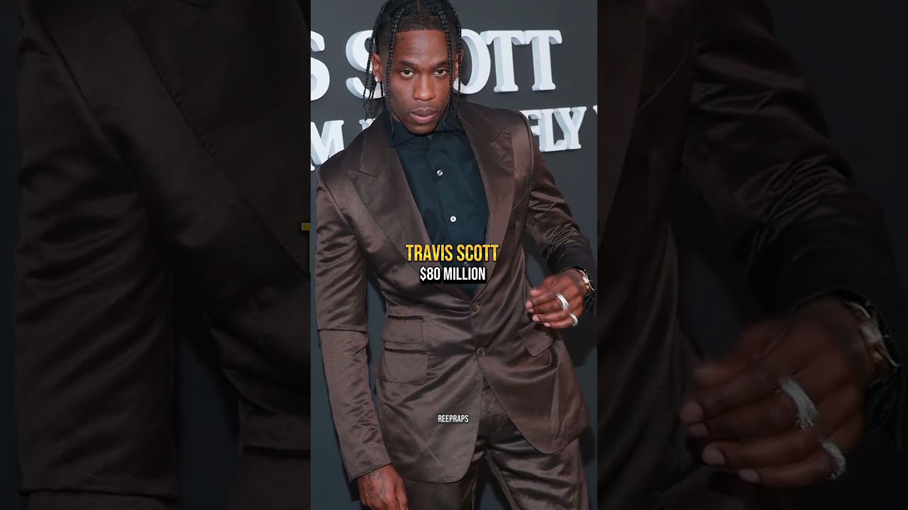 Rappers and their net worth 💸 pt 3 #rapper#travisscott#liluzivert#juicewrld#networth#rap#rip#viral