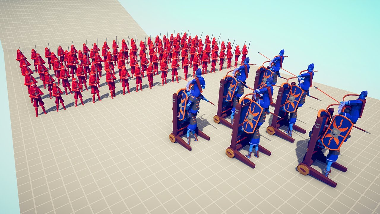 10x SECRET RANGED vs 50x MELEE UNIT Part 1 | TABS - Totally Accurate Battle Simulator