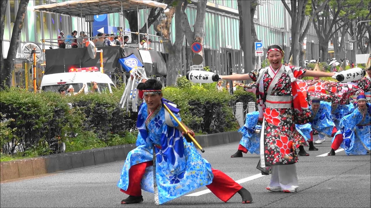 十人十彩・原宿表参道元氣祭スーパーよさこい・2025年8月24日。