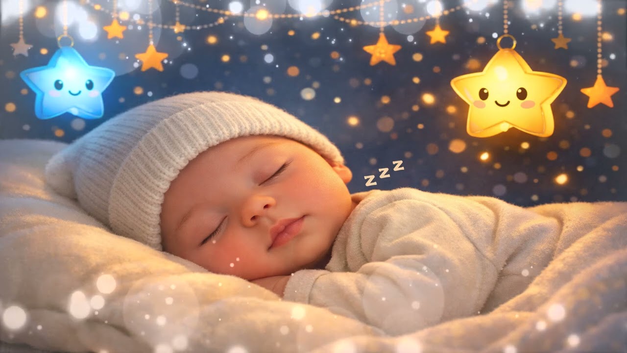 💤 Baby Sleep Music 🎶 Mozart & Brahms Lullabies 🌙 Drift Into Deep Sleep in 3 Minutes
