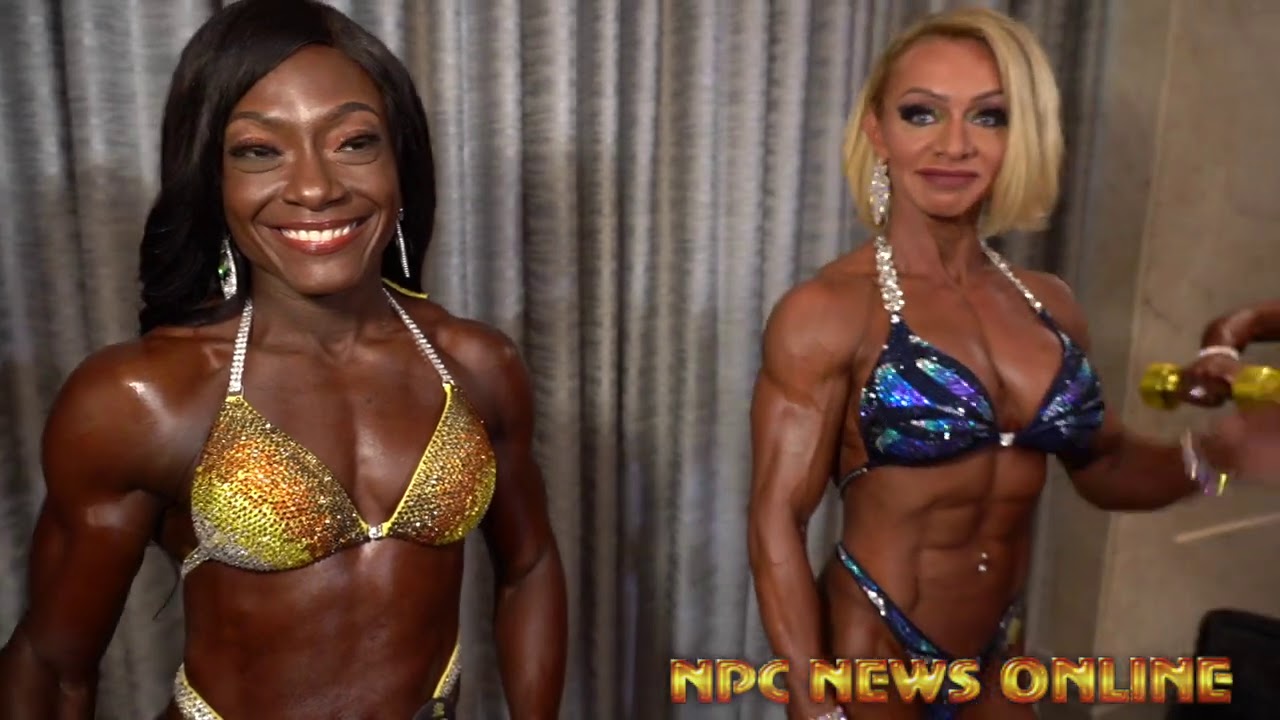 2020 @ifbb_pro_league NY Pro Women's Figure Backstage Video.