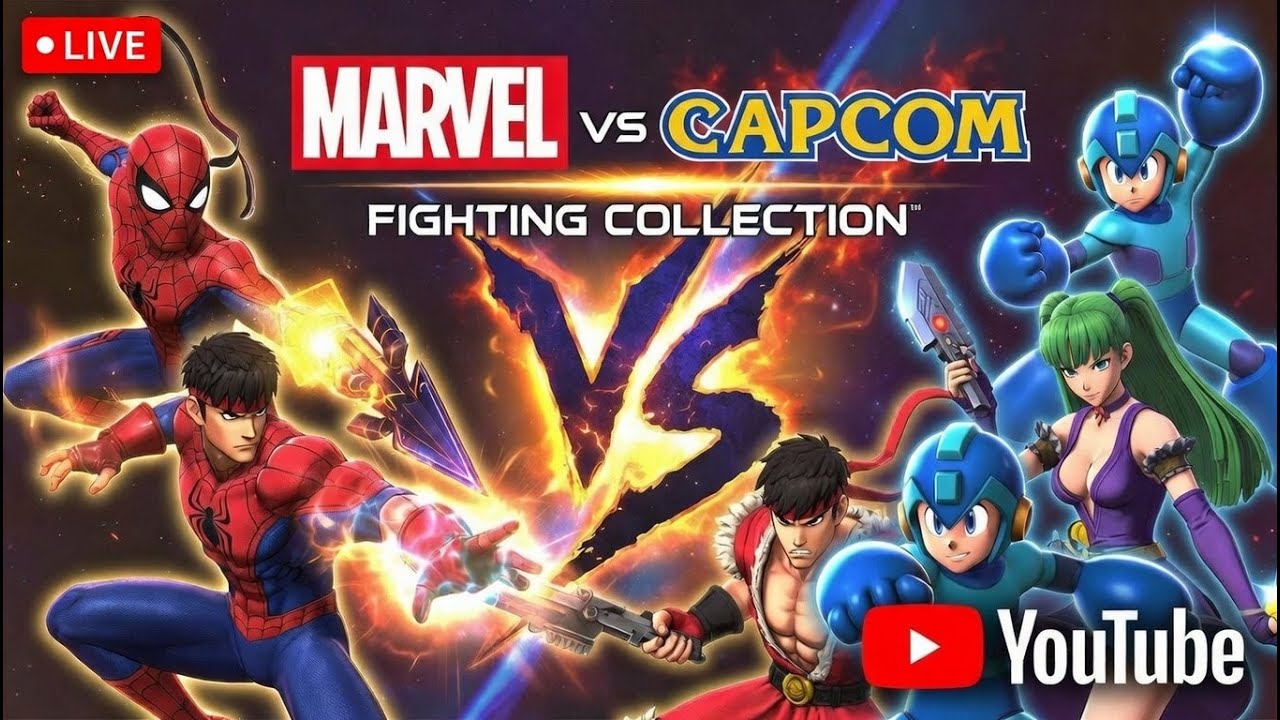 🔥 Live Now: 🔥 Marvel vs Capcom Clash – LIVE! 🔥