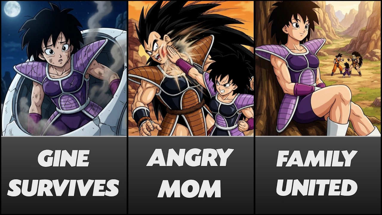 What If Gine Survives and Joins Goku?