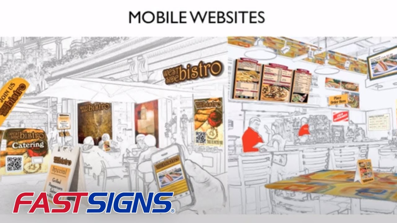 Visual Communications Solutions for Restaurants | FASTSIGNS&reg;
