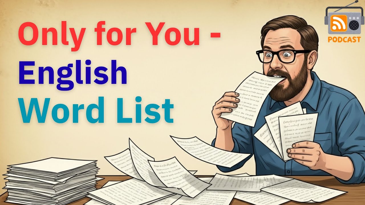 How to Find the 300 Essential Words for Fluent English | English Podcast for Beginners