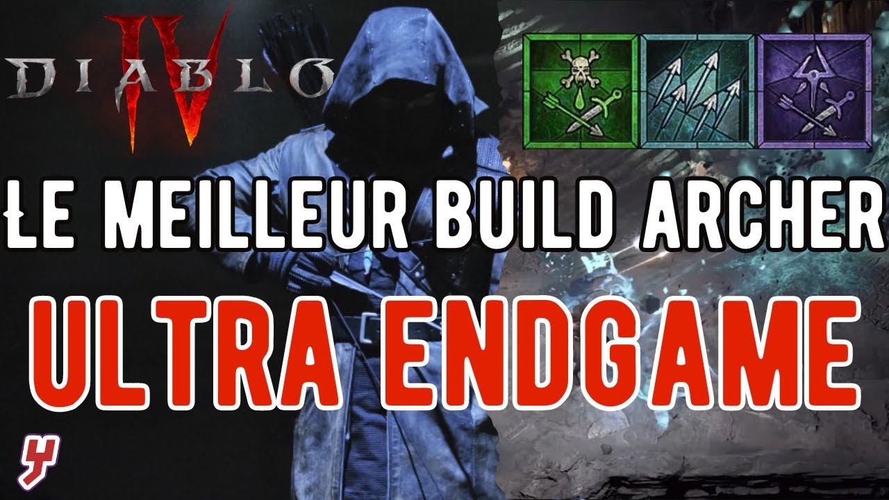 DIABLO 4 - Le MEILLEUR build ARCHER pour du contenu ULTRA ENDGAME (Ubber Lilith, Donjon NM 90+)