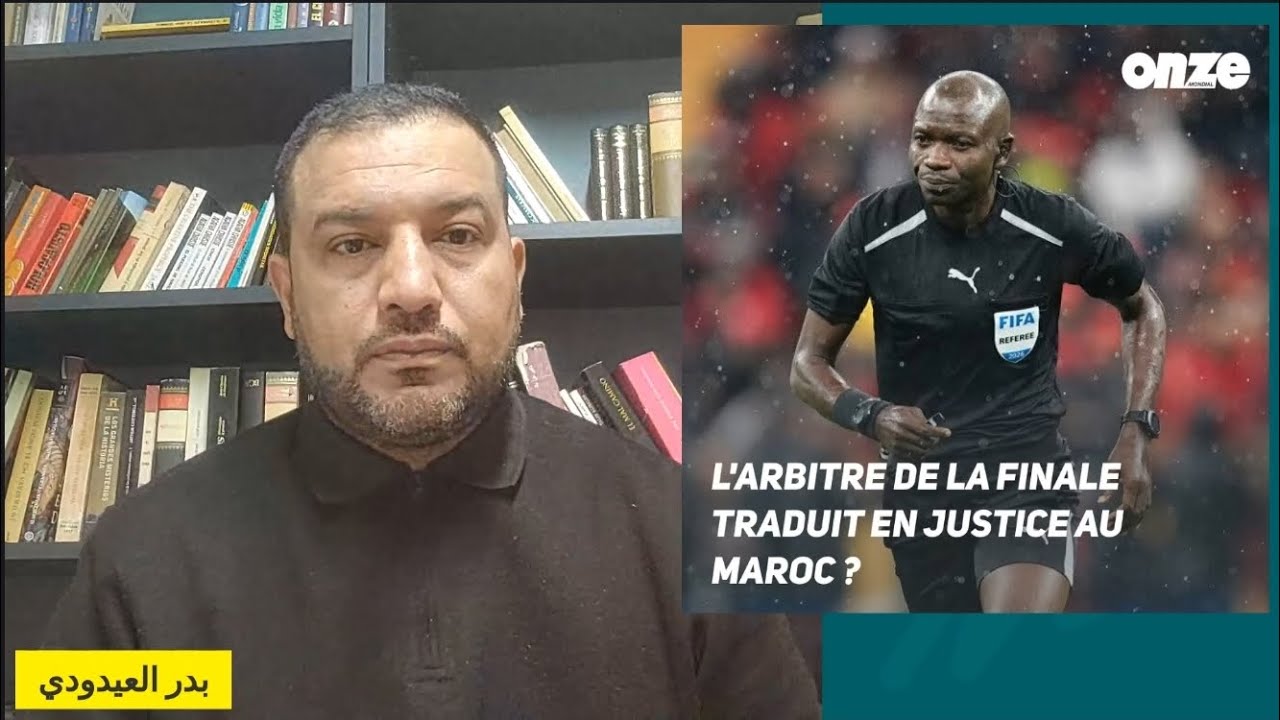 البرلمان المغربي و لقجع يطالبون بإعتقال الحكم الكونغولي/فرنسا : حصول المغرب على الكأس كارثة