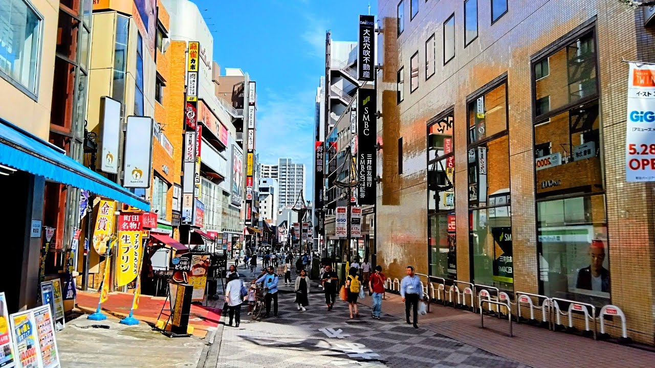 町田を散策 Walking at Machida Tokyo Japan Walk【4K】
