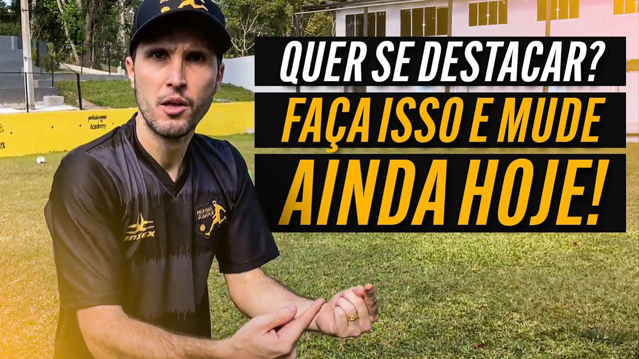 COMO PERDER O MEDO DE JOGAR FUTEBOL!