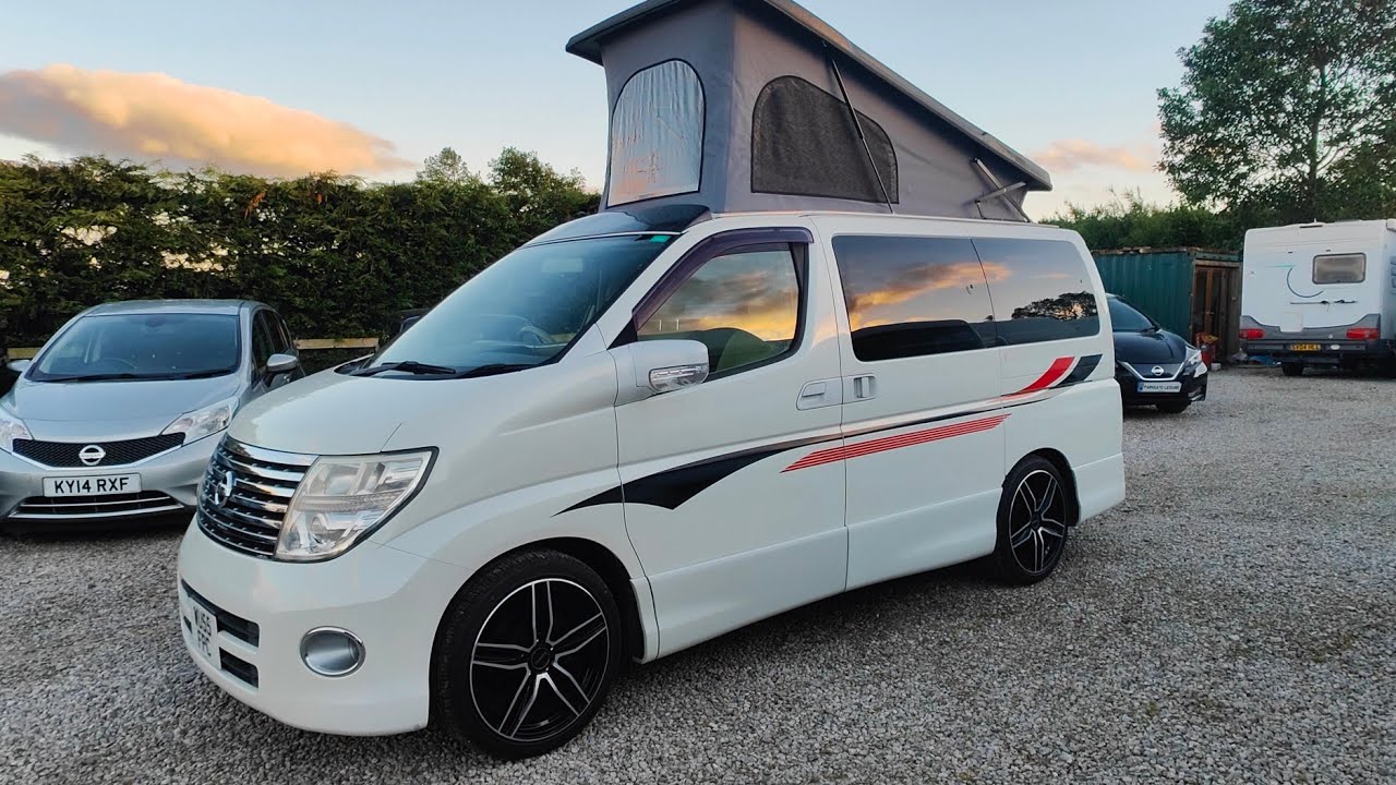 Nissan Elgrand JCS Full Camper Conversion - Walk Round Sales Video