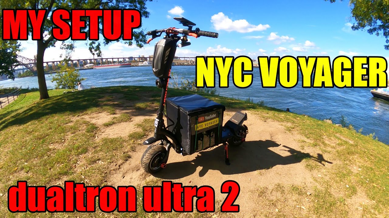 MY DELIVERY SETUP / DUALTRON ULTRA 2 / 62 MPH SCOOTER / NYC VOYAGER / TOOLS / ACCESSORIES AND MORE