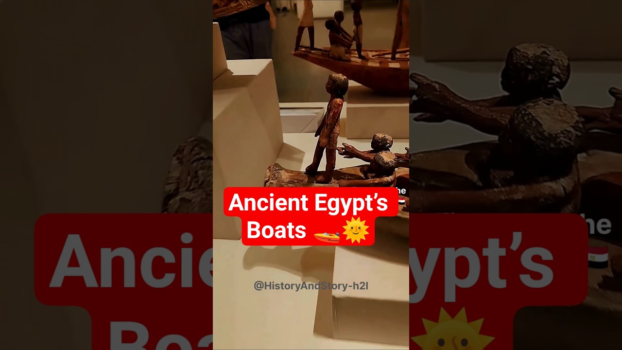 Fishing Boats in Ancient Egypt | Nile River History & Daily Life Explained