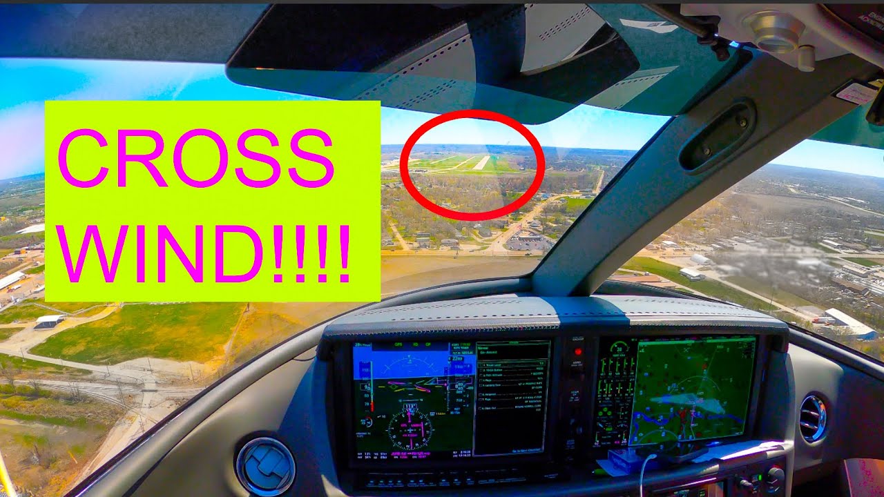 MAXIMUM Cross wind Landing CIRRUS VISION JET