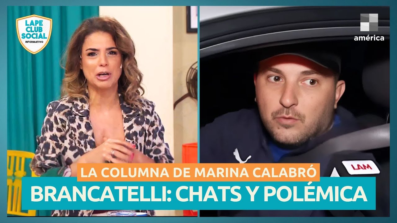 🔴 DIEGO BRANCATELLI Y LUCIANA ELBUSTO: CHATS Y POLÉMICA | La columna de Marina Calabró