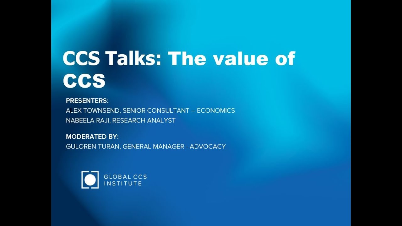 The Value of CCS