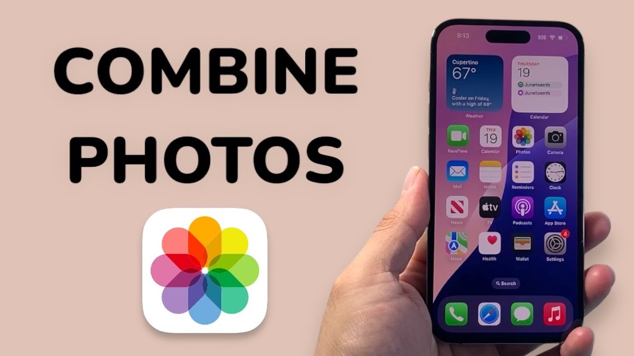 How To Combine Photos Together On iPhone?