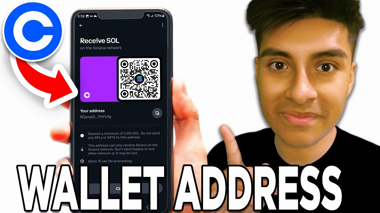 How To Find Coinbase Wallet Address On App! - Tutorial