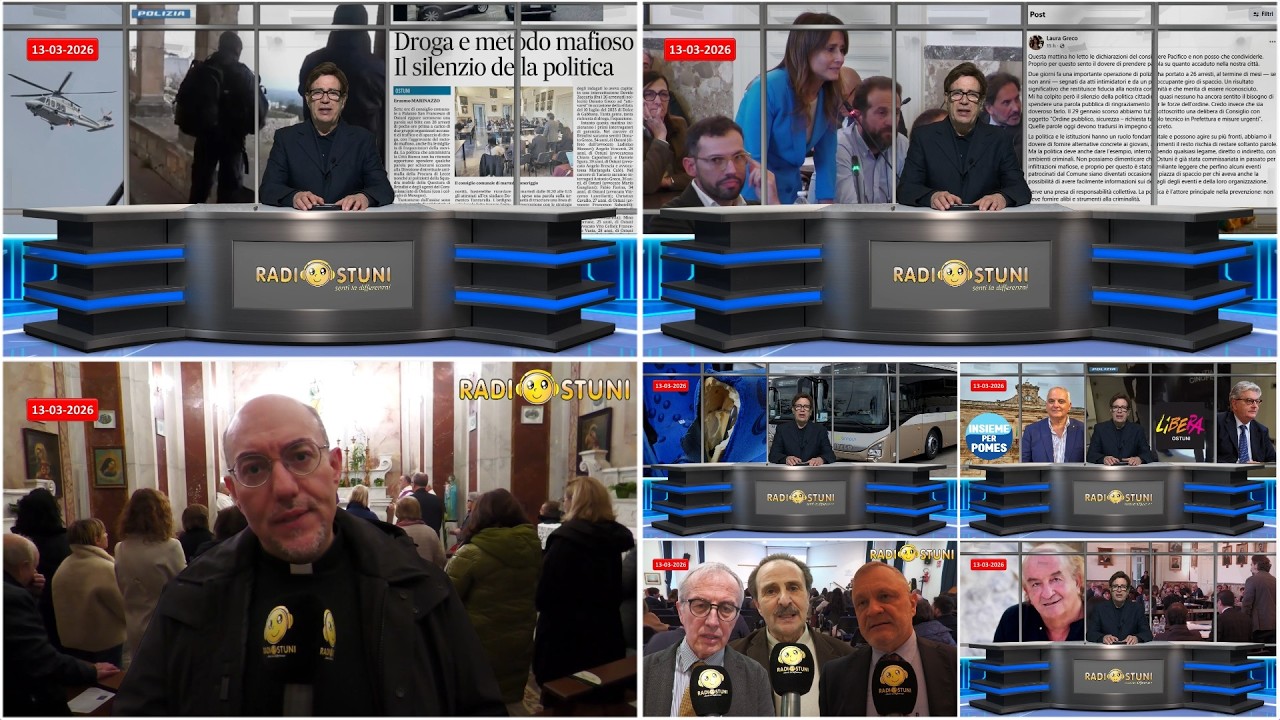 Radiostuni News del 13/03/2026