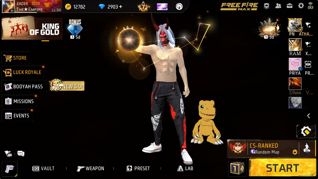 🔴 Free Fire Live | New Cs Season Push To GrandMaster!