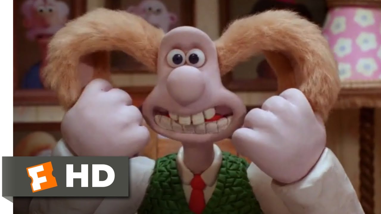 Wallace & Gromit: The Curse of the Were-Rabbit (2005) - Brain Swap Scene (6/10) | Movieclips