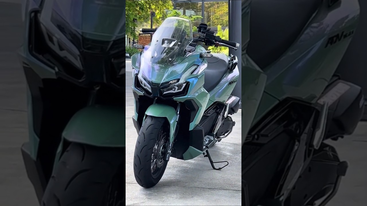 NEW HONDA ADV 160 MATTE ARMY GREEN 2025