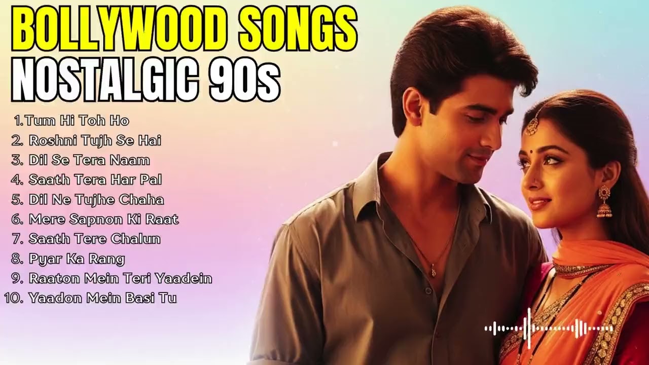 Hindi Love Songs 90s 💕 Soft Romantic Classics from Bollywood’s Golden Days | Bollywood Rhyme