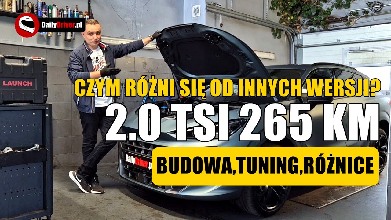 Silnik 2.0 TSI 265 KM &mdash; budowa, osiągi, tuning, opinie i r&oacute;żnice w stosunku do innych wersji