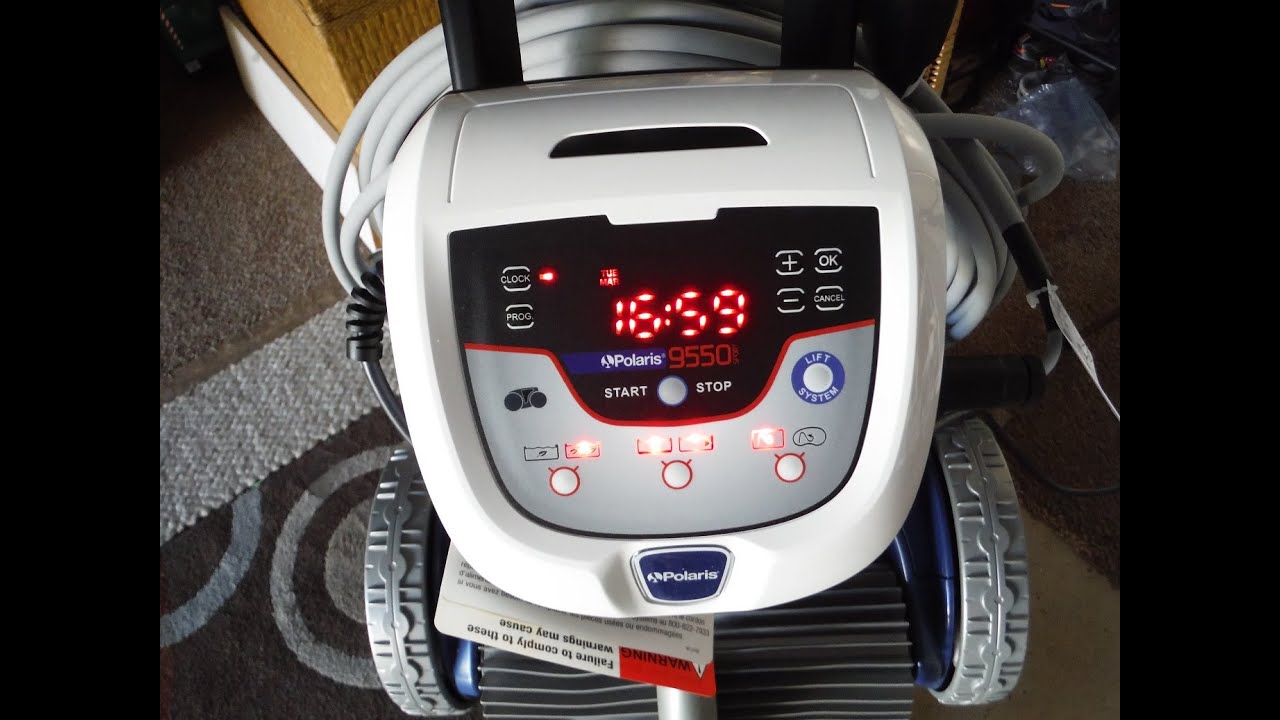 Polaris 9550/955 Robotic Pool Cleaner Control Unit Overview