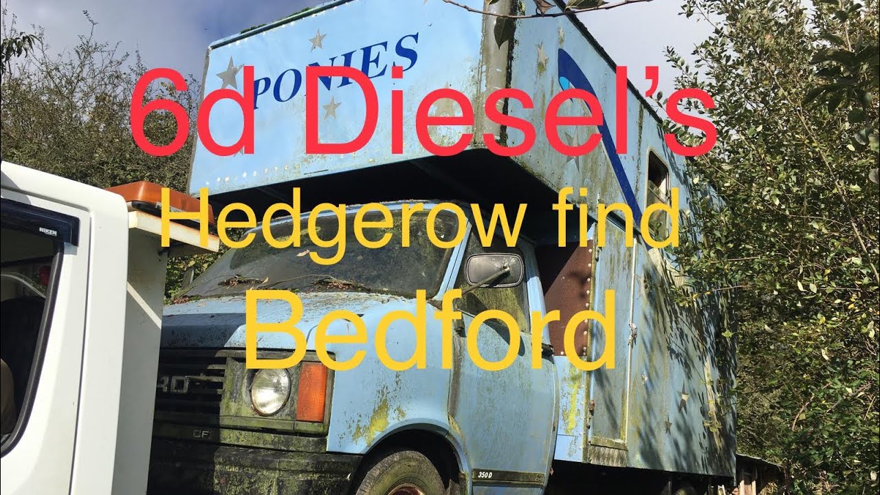 Hedge/barn find!!! Now this is a will it start video… reviving an abandoned Bedford CF2 van