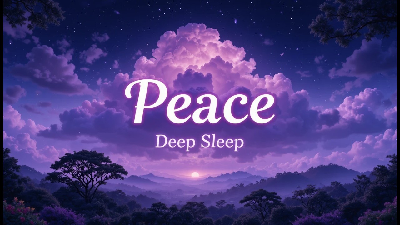 Deep Sleep & Relaxation Music 😴 Peaceful, Calm, Healing Sounds 🌙✨🍃